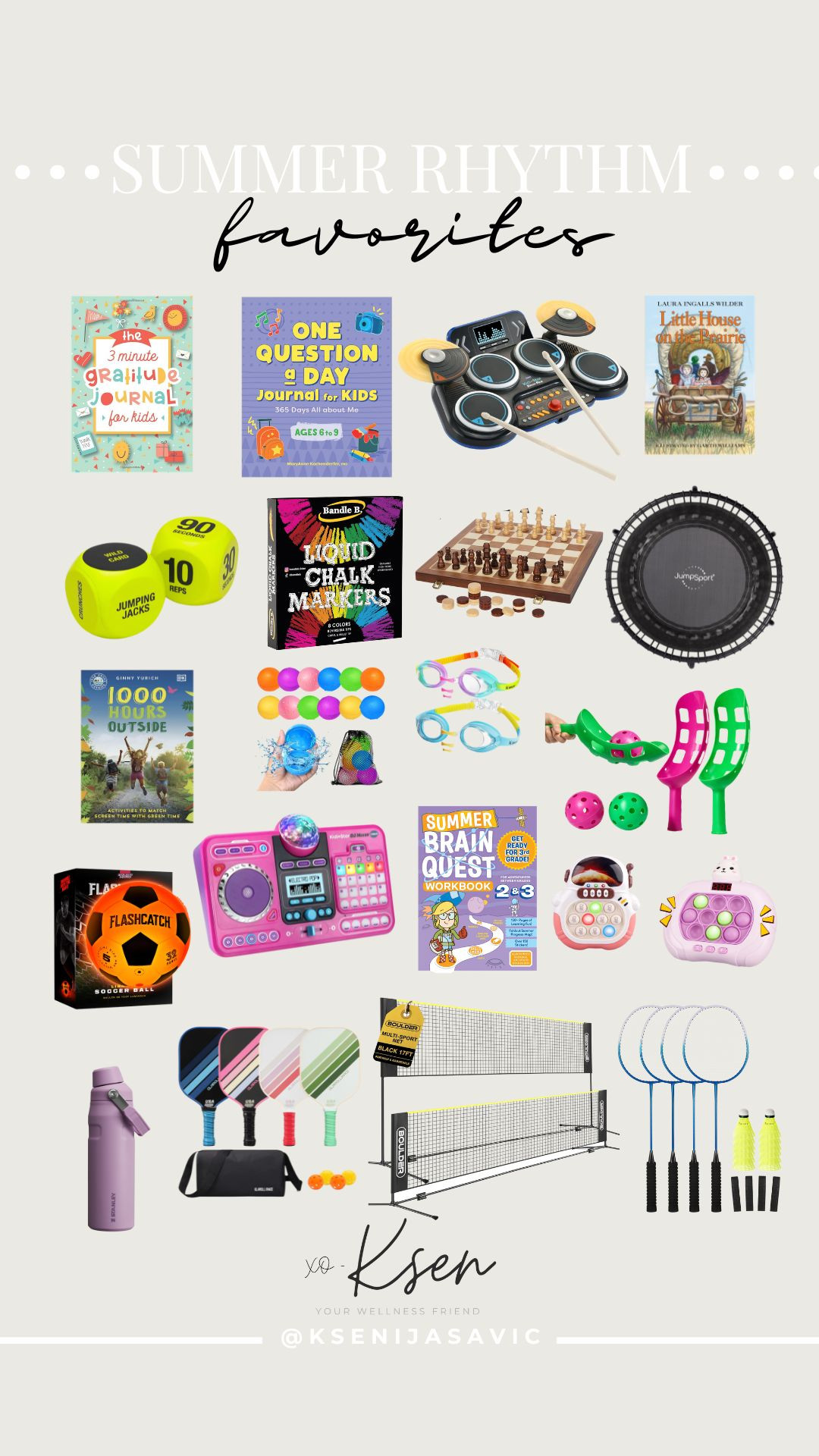 Some of my summer favorites that help create more joyful daily rhythms in our home. 😊 

 #LTKmomlife #LTKmorningroutine #LTKKids