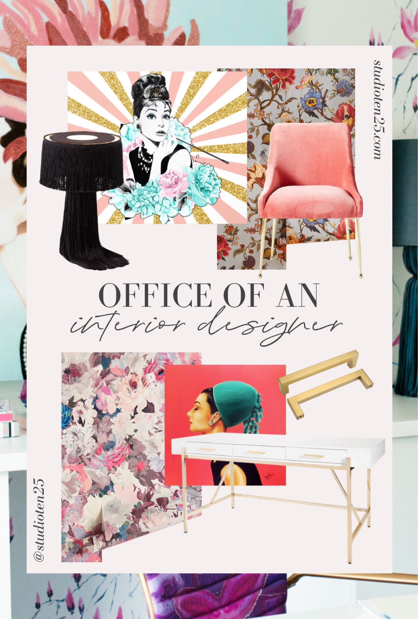 Studio refresh. ✨ I organize my Studio not only to function, but to look chic as well! My favorite way to do this is by incorporating color-coordinated accessories, acrylic fabric storage bins, and pops of glitzy elements. Details below: 

✔️ – Acrylic tray keep project details organized and stack easily in the storage closet
✔️ – On brand tacks keep my swatch board from looking basic, especially when the colorful tacks blend with the current project's color palette.
✔️ –  A geode tray adds a bit of color to my desk top and helps to keep smaller items organized and easy to access.

#LTKhome #LTKunder100 #LTKstyletip