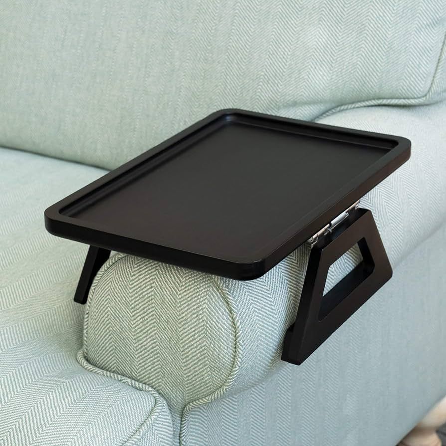 Arm Table Clip On Tray Sofa Table for Wide Couches. Couch Arm Tray Table, Portable Table, TV Tabl... | Amazon (US)