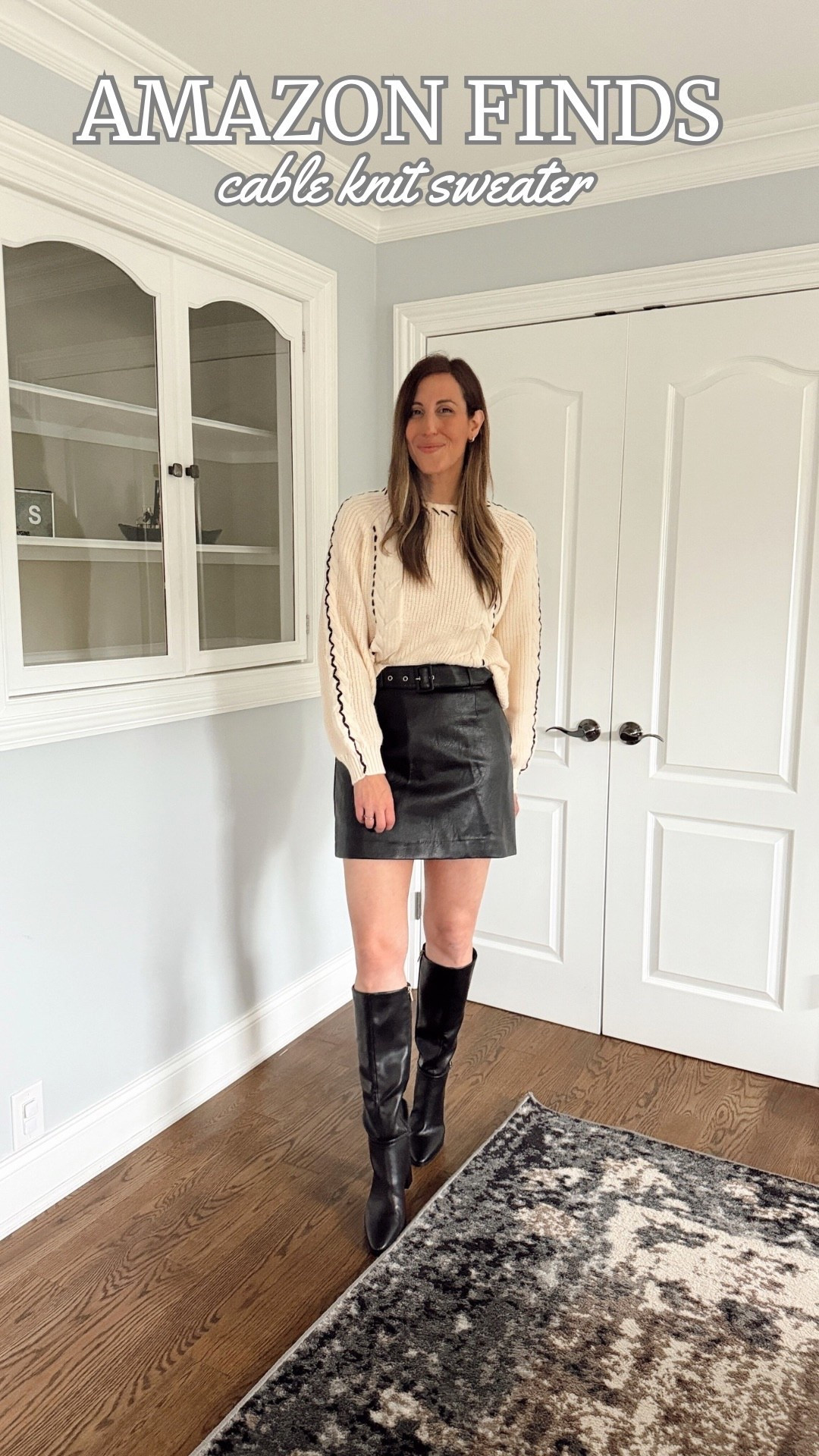 Loving this cable knit sweater for fall- the details make it even sweeter! 

#LTKFindsUnder100 #LTKStyleTip #LTKSeasonal