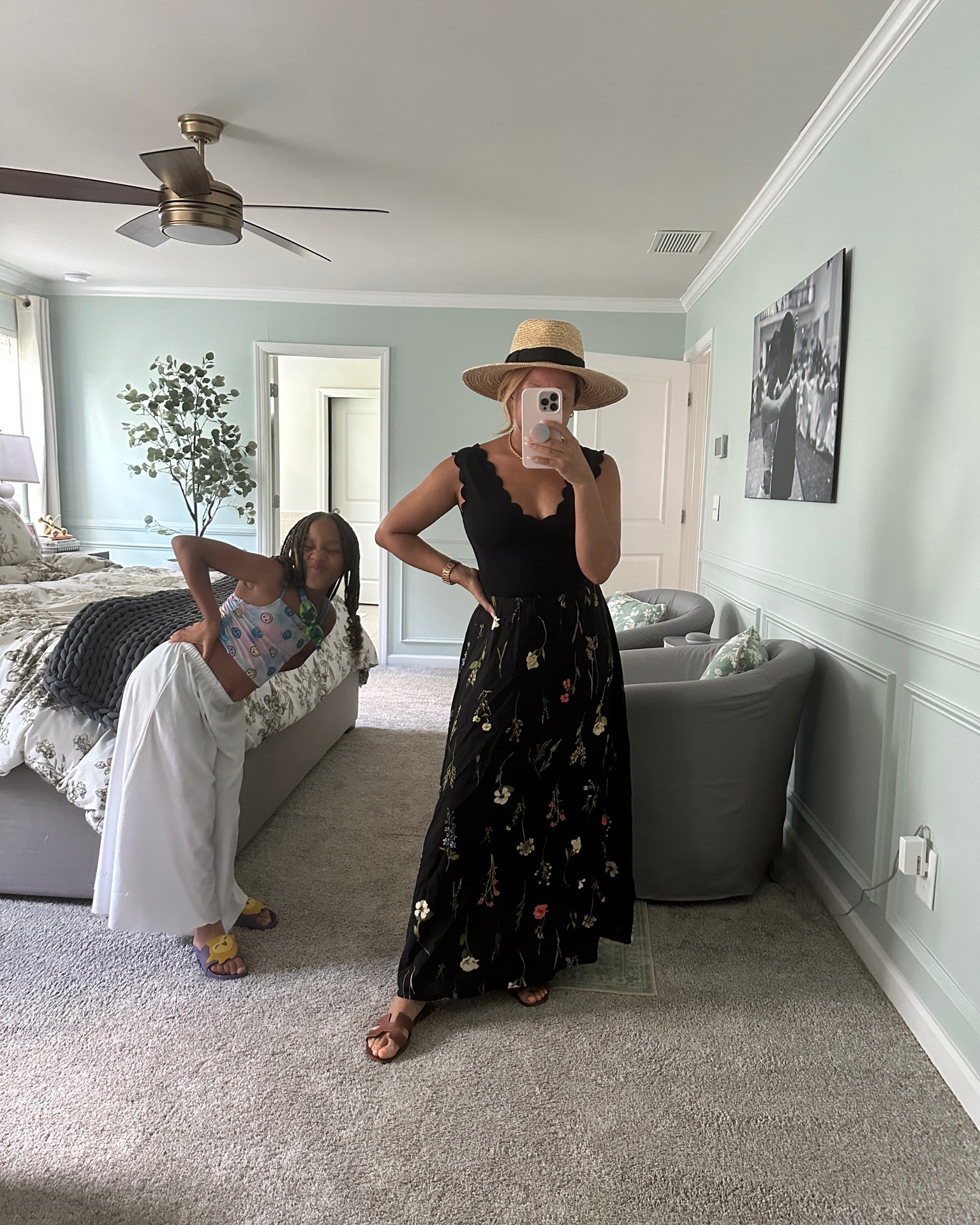 Weekend mom mode activated. Found a $38 dupe to my $300 swimsuit. Linked to hat and affordable dupe to my sandals. 

#LTKFindsUnder50 #LTKFindsUnder100