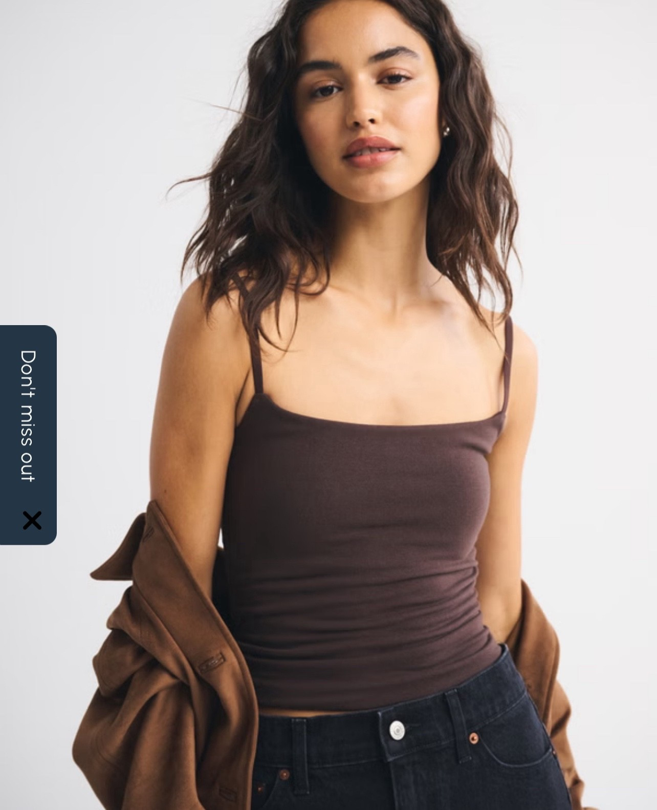 The bra free 90s cami from Abercrombie is $19 with the sale going on!  

#abercrombiesale #abercrombie #ltksalealert 

Use code DENIMAF 