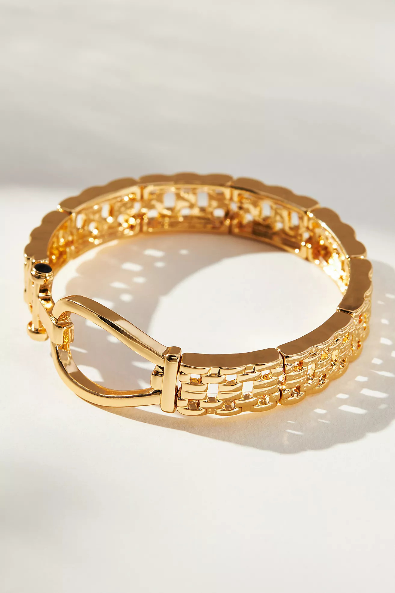 Belt Buckle Link Bracelet | Anthropologie (US)