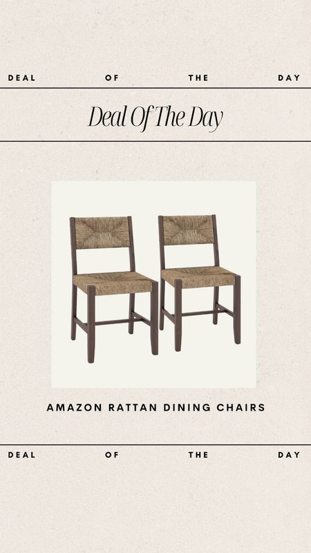 Deal of the Day - Amazon Wooden + Woven Dining Chairs // Set of 2 for only $130!

amazon finds, amazon deals, amazon furniture, amazon dining chairs, woven dining chairs, cane dining chairs, rattan dining chairs, wood & rattan dining chairs, wood dining chair

#LTKStyleTip #LTKFindsUnder100 #LTKHome