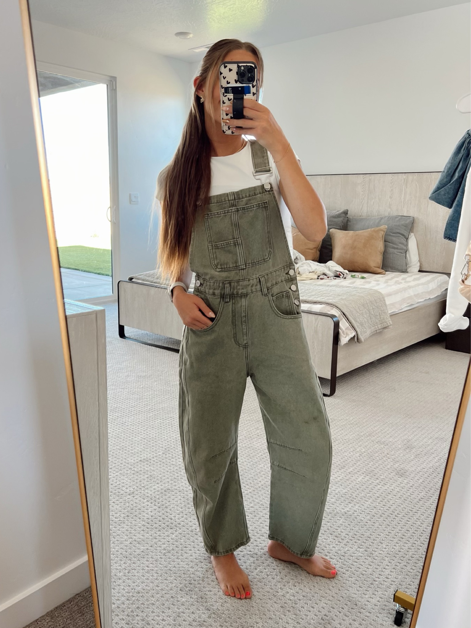 These overalls are next level!!! They come in even more colors, you’ve gotta check them out!! 😍🫶🏼✨

Sizes:
Overalls: Small
Bodysuit: Small

#LTKFallSale #LTKSeasonal #LTKCon