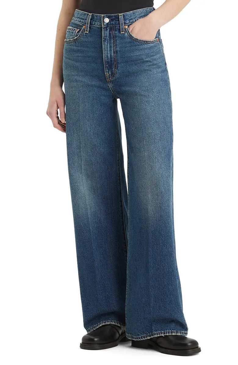 Ribcage High Waist Wide Leg Jeans | Nordstrom