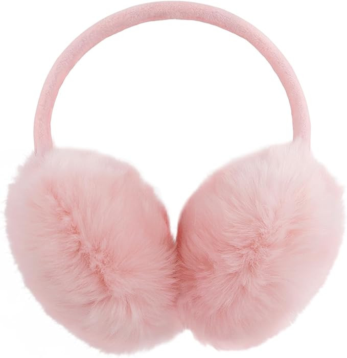 POXIMI Women Winter Earmuffs Girl Ski Adjustable Ear Covers for Cute Bow Ear Warmer Outdoor Earmu... | Amazon (US)