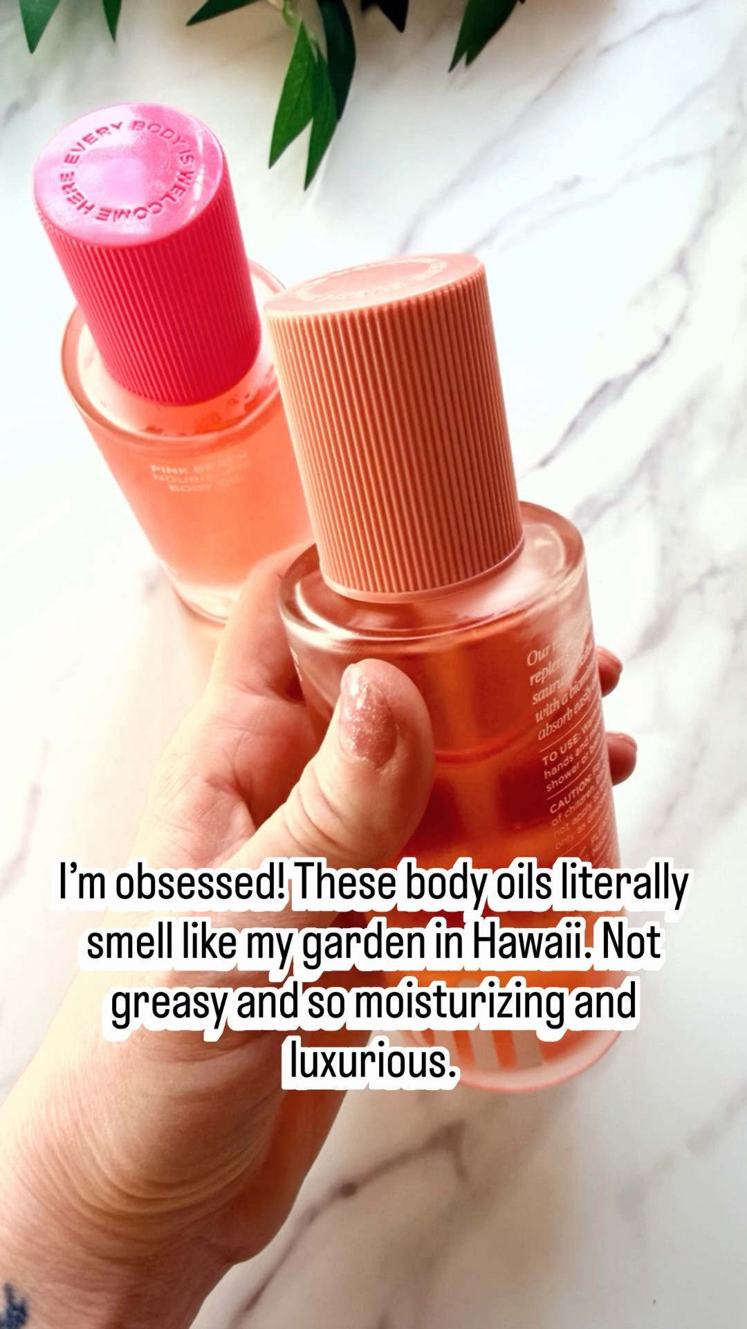 I'm all about nourishing my skin. These body oils not only hydrate without leaving you feeling greasy, but they also smell like heaven. These two scents take me back to my garden full of tropical flowers in Hawaii. 

 #LTKmorningroutine #LTKselfcare #LTKBeauty