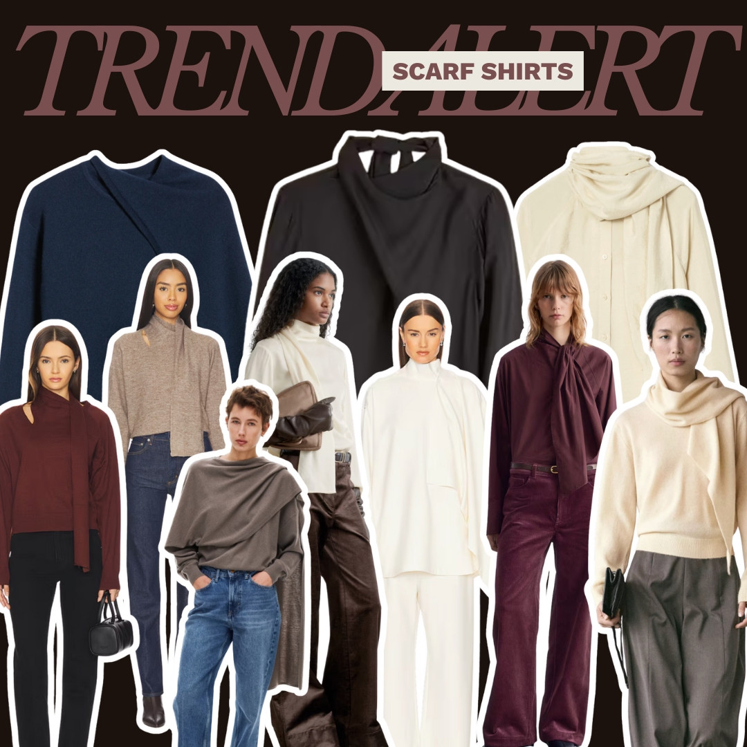 Trend Alert: Scarf Shirts