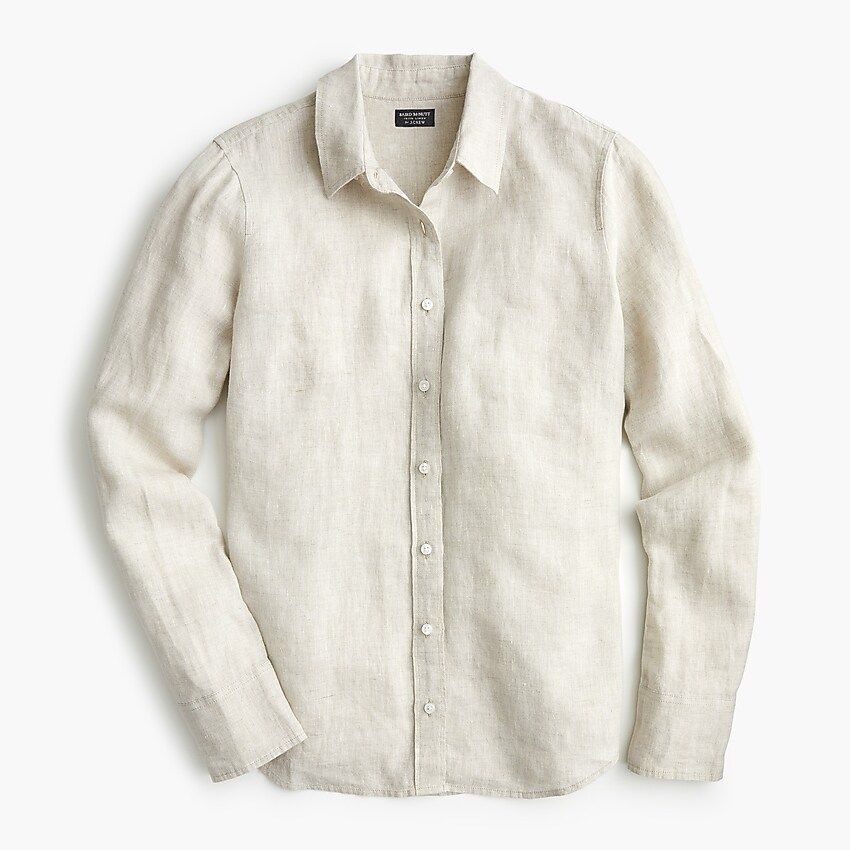 Slim perfect shirt in Baird McNutt Irish linen | J.Crew US