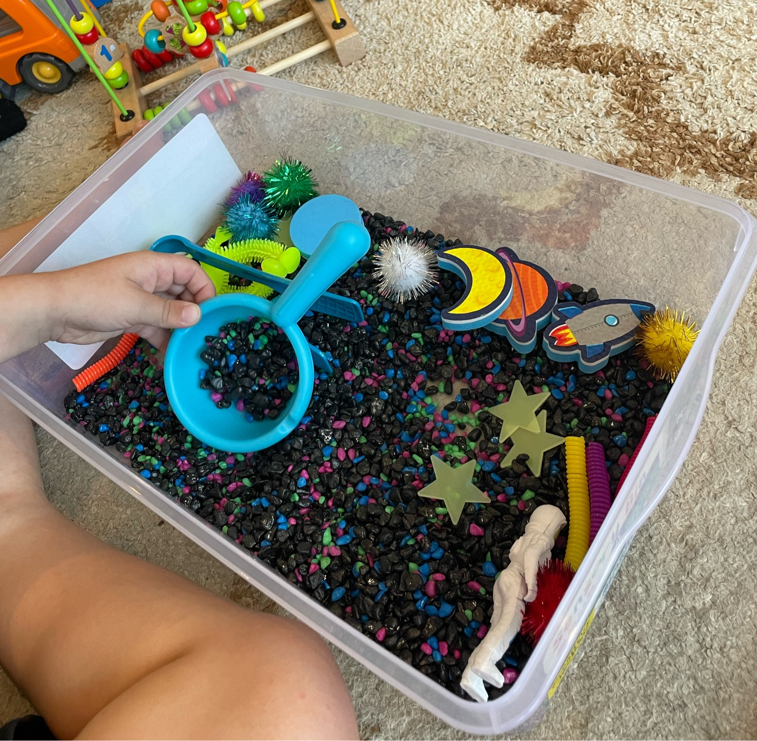 Amazon sensory box for autistic and sensory processing disorder kiddos. These boxes are great! They work on fine motor skills but your child still has fun  

#LTKkids #LTKunder50 #LTKfamily
