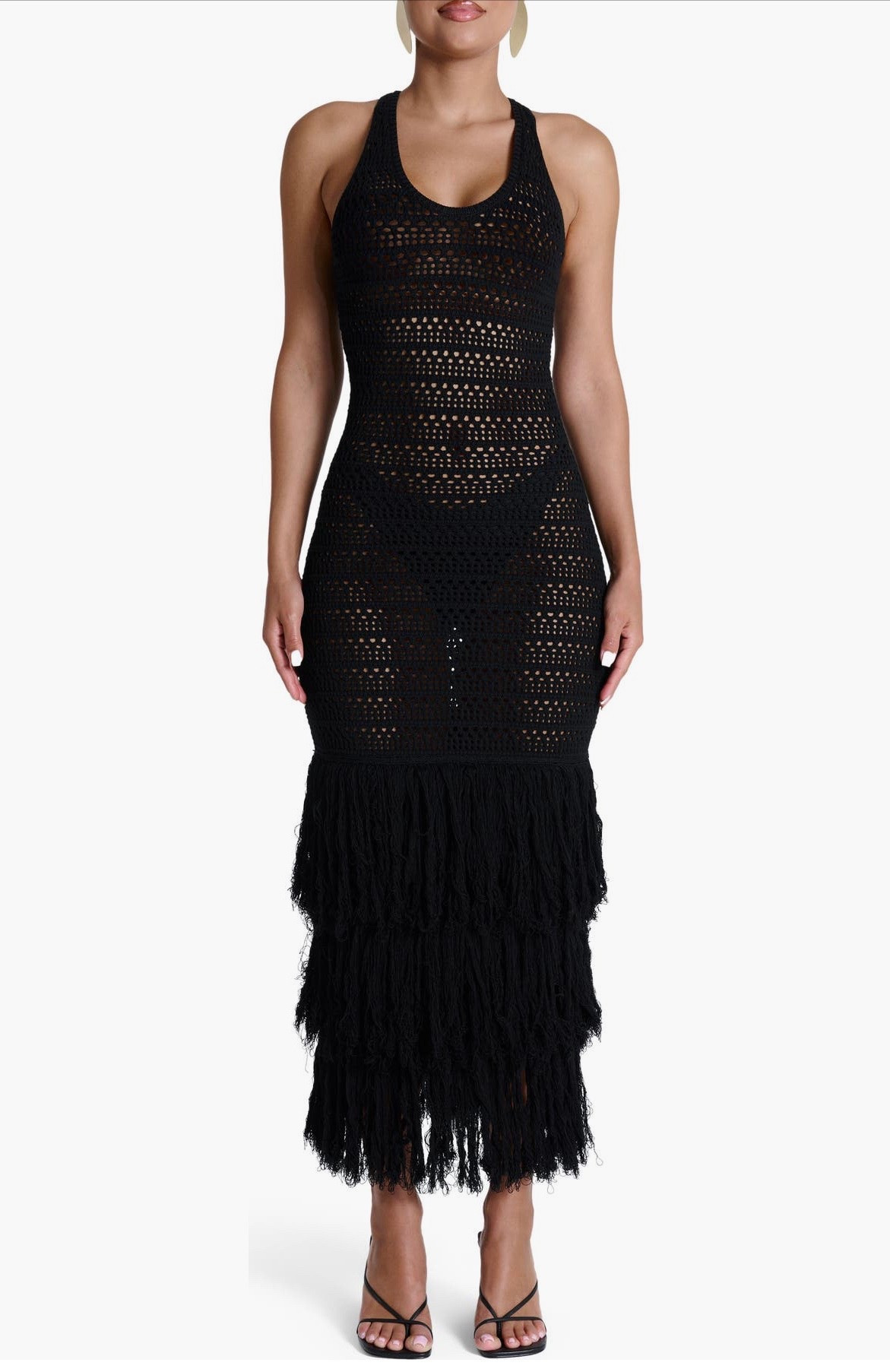This Naked Wardrobe knit fringe midi dress can double as a date night dress as well as a cover up for a beach vacay! It’s currently on sale so don’t sleep! 😍

#travelready #summerdress

#LTKootd #LTKSaleAlert #LTKTravel