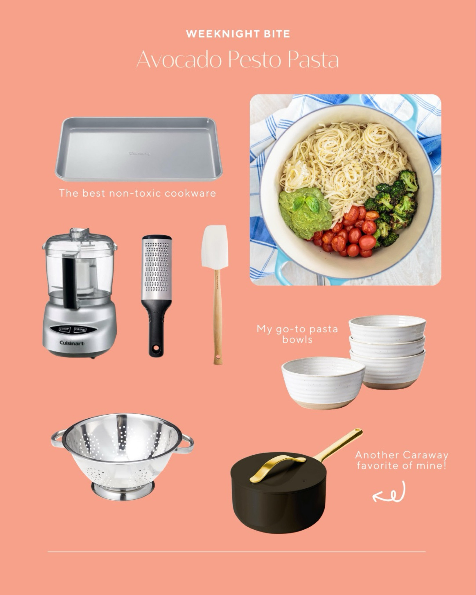 My avocado pesto pasta cooking essentials ✨

#LTKhome