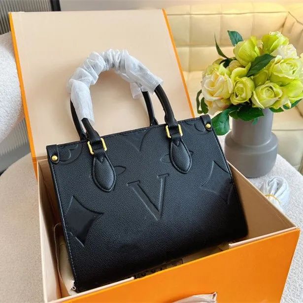 fashion tote bag on the go mm luxury designer belt shoulder louisvuitton bag crossbody bags embos... | DHGate