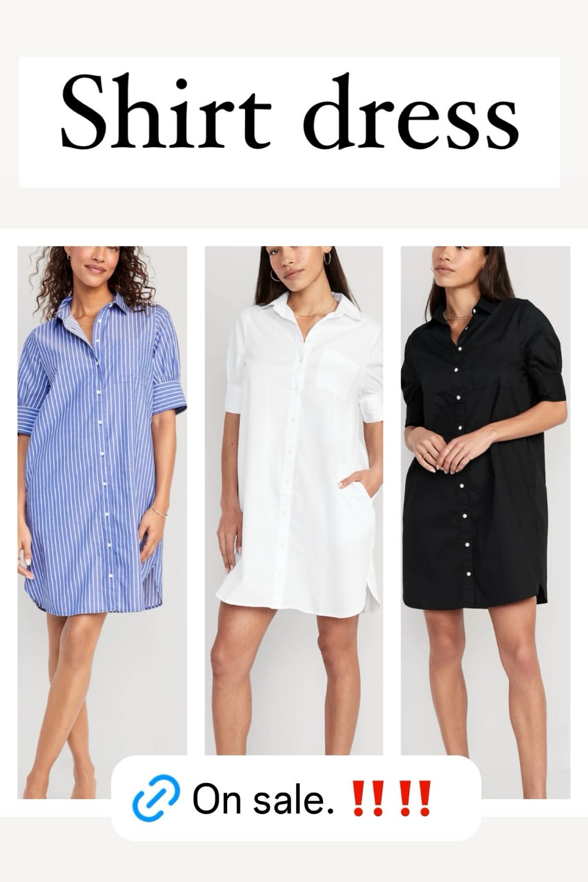 Shirt dress 

#LTKSeasonal #LTKmidsize #LTKtravel
