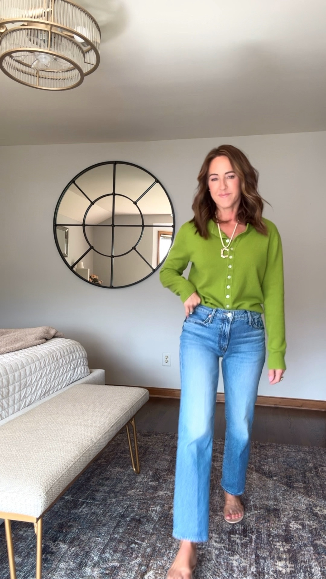 Perfect Spring outfit combo. 
XS sweater
Jeans tts, 25 regular 

#LTKSeasonal #LTKmomlife #LTKootd