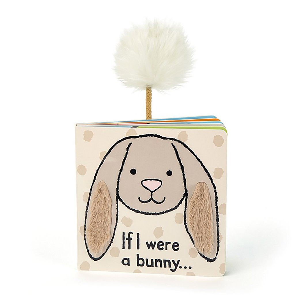 Jellycat Baby Touch and Feel Board Books, If I were a Bunny, Beige | Amazon (US)