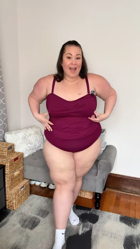 Plus size tankini ✨ 

#plussizeswimsuit 

#LTKSwim #LTKPlusSize #LTKSeasonal