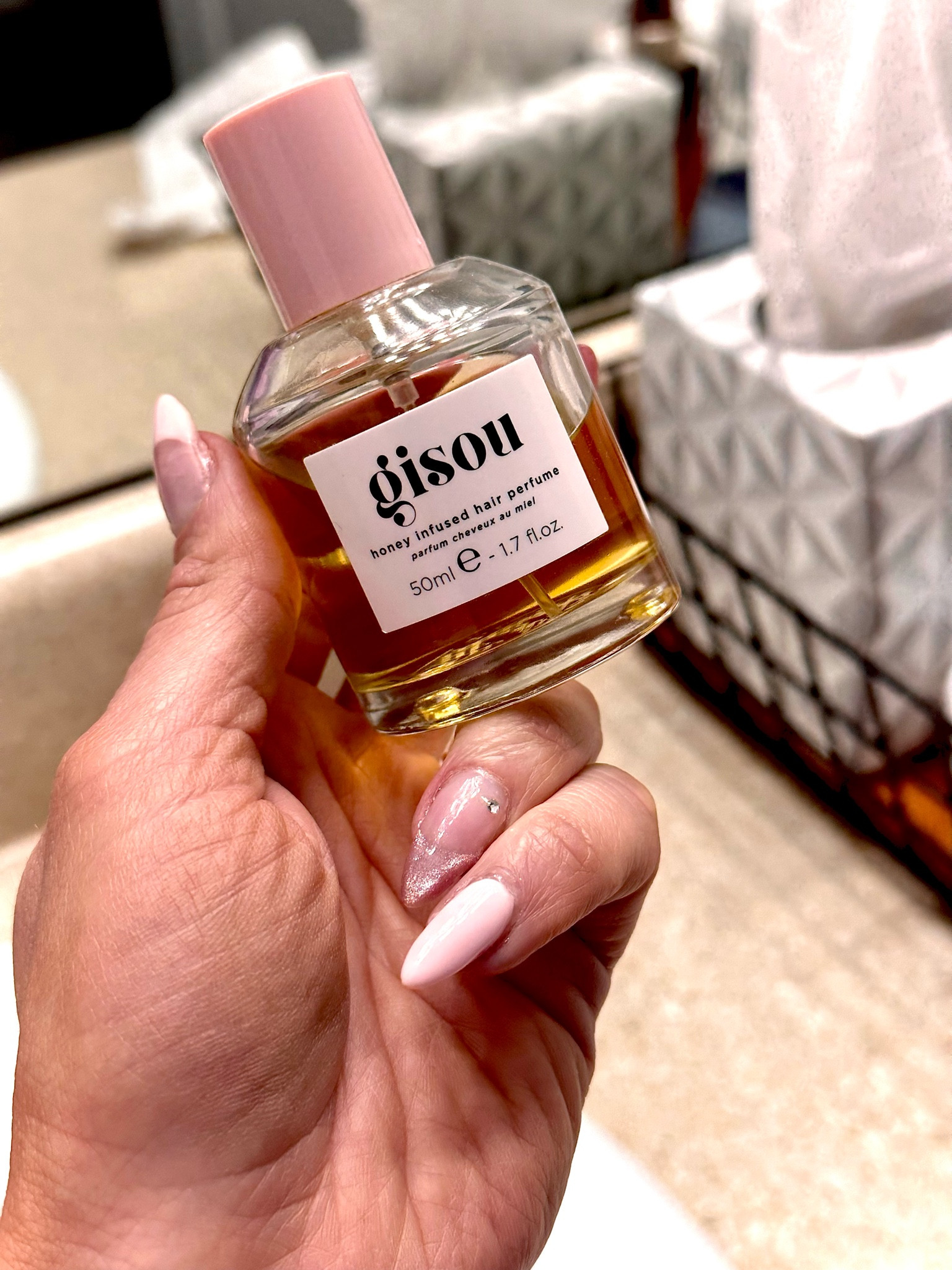Hair perfume… you never knew you could be a HAIR PERFUME junkie until now!!! 🍯🐝the light honey scent is fresh and here’s the best part… it also adds shine, & hydration!  To be real, fragrances bother me if they aren’t clean smelling or overwhelming. 😷THIS is perfection tho🙌🏼It dissipates over the day but if you sniff a wiff of your locks hours after applying… you can still smell the soft honey… & it makes my 2…3rd day hair at least not SMELL like it!  I’ve used this almost daily for 2 months.. & haven’t even gotten 1/3 down the bottle. 😍WORTH IT!

#LTKbeauty #LTKFind #LTKstyletip