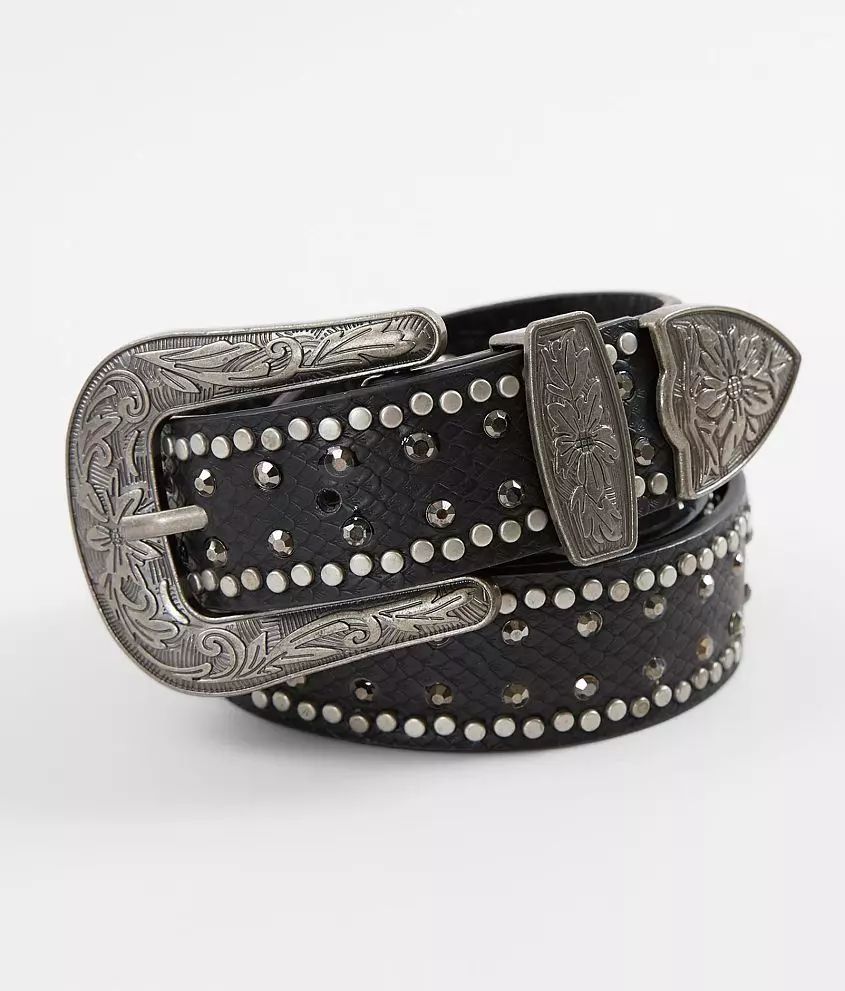 Studded Glitz Belt | Buckle