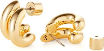 Mini Florence Double Hoop Earrings | Nordstrom