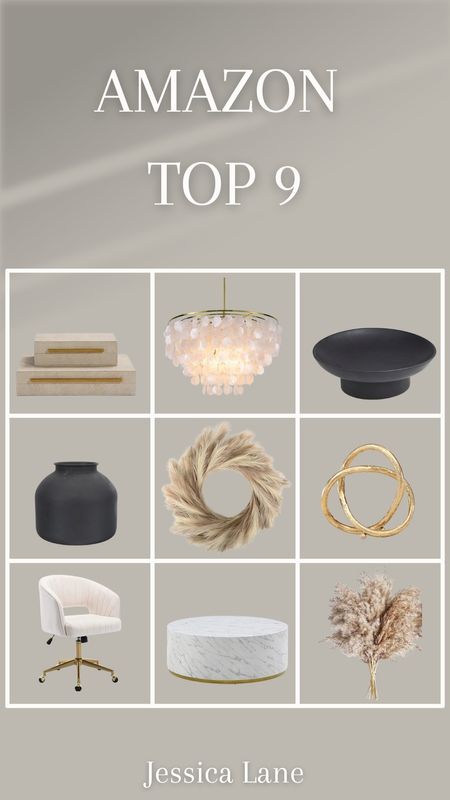 Amazon top 9 furniture and home decor finds of the week.Amazon home, Amazon decor, decorative objects, decorative box, decorative bowl, chandelier, wreath, greenery 

#LTKSeasonal #LTKstyletip #LTKhome