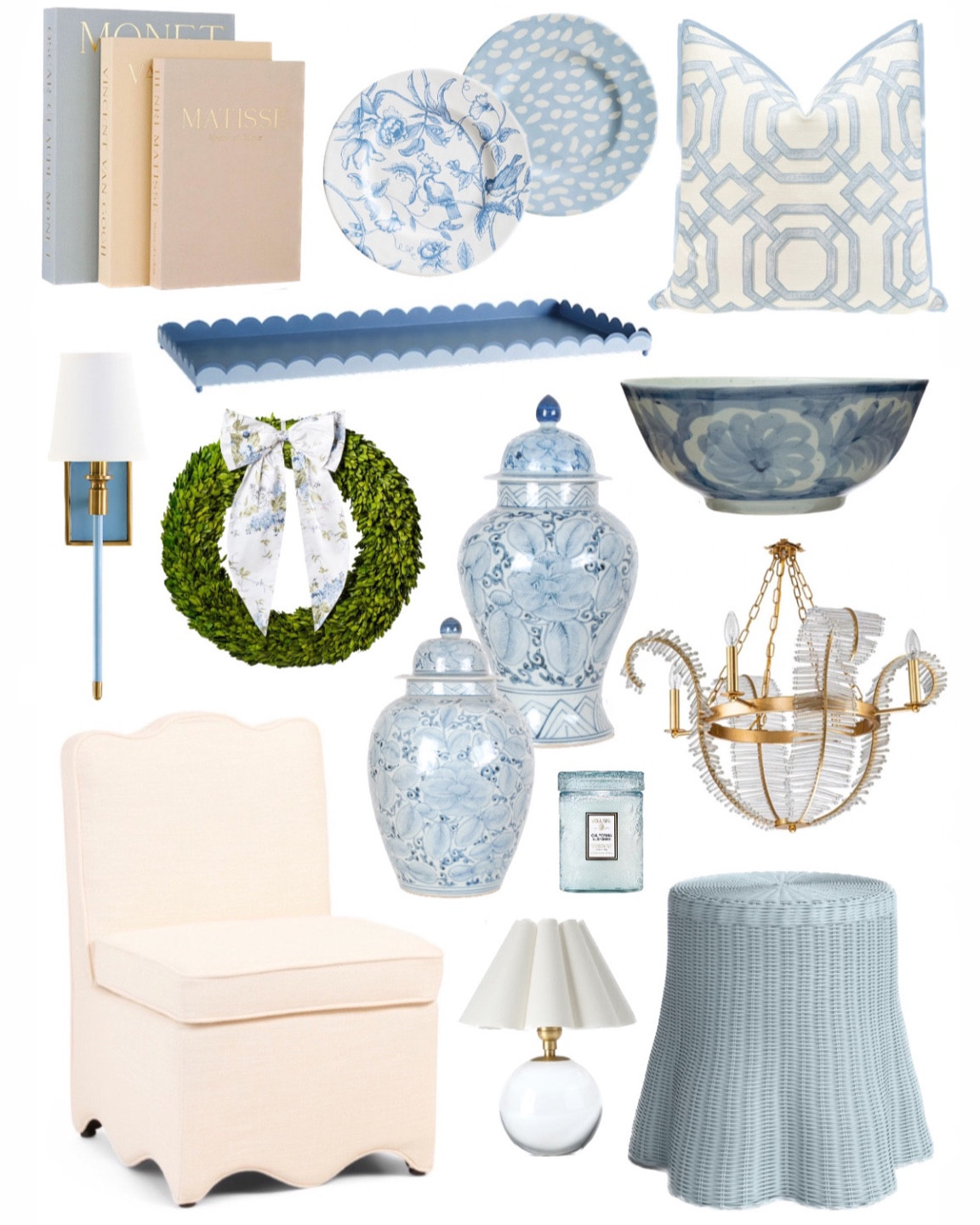Pretty new arrivals 💙 blue and white decor spring decor 

#LTKFindsUnder50 #LTKHome #LTKSaleAlert