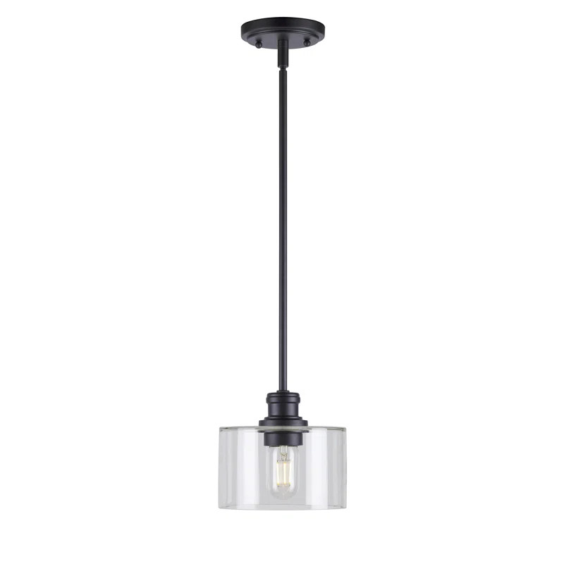 Harriman 1 - Light Single Drum Pendant | Wayfair Professional