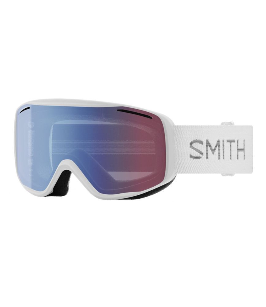 Adults' Smith Rally Goggles White Chunky Knit/Blue Sensor Mirror | L.L. Bean