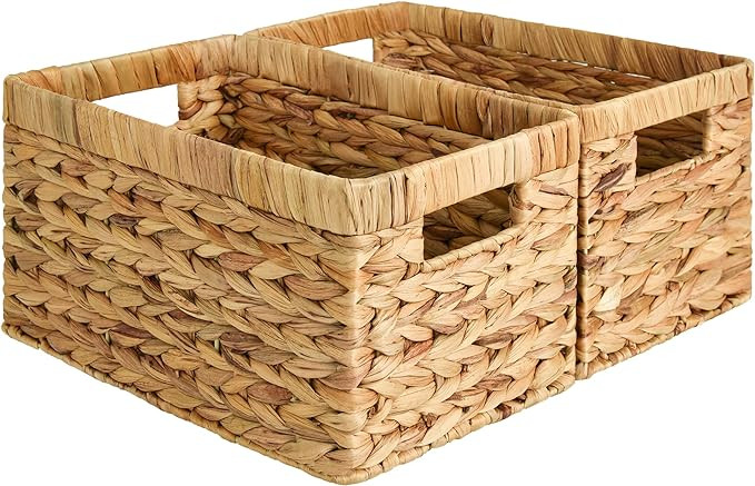 StorageWorks Wicker Basket Storage Organization, Large Woven Baskets for Organizing, Wicker Stora... | Amazon (CA)