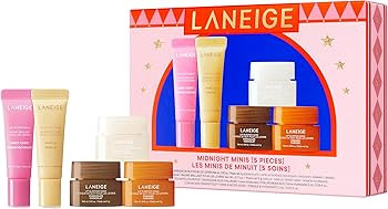 Laneige Skincare & Lip Care Holiday Gift Sets – Lip Mask, Water Bank, Lip Glowy Balm – Beauty... | Amazon (US)