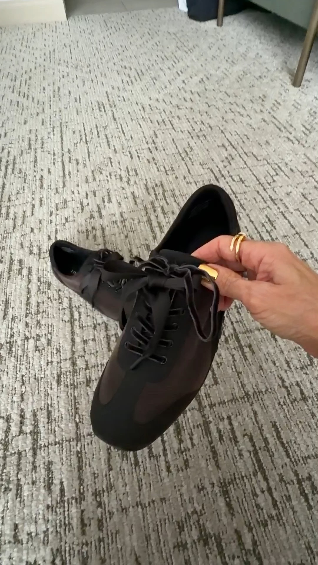 Ultra comfortable Lux square toad jogger sneakerina comfortable satin shoes. These feel like you’re wearing the most comfortable slippers, but it also feels supportive at the same time! these run true to size
