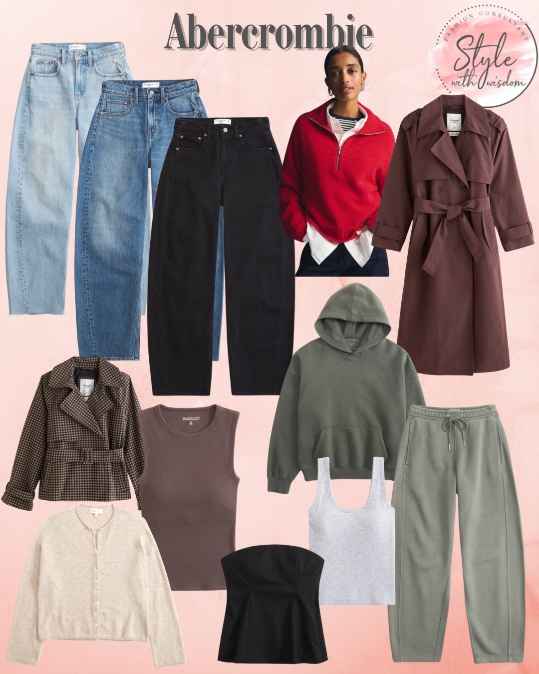 Abercrombie have some incredible savings in their range just in time for pay day! Enjoy an extra 15% off the discounts price by using code AFxLTK

Their jeans are such a treat for, come in waist size and varied leg lengths  too! I’ve lived in my
Light blue wash so I’m tempted to get a dark wash for Autumn! 

In the jeans I wear a 27 short

Albercrombie offers
Denim offer
Barrel jeans 
Everyday essentials

#LTKautumn #LTKstyletip #LTKmidsize
