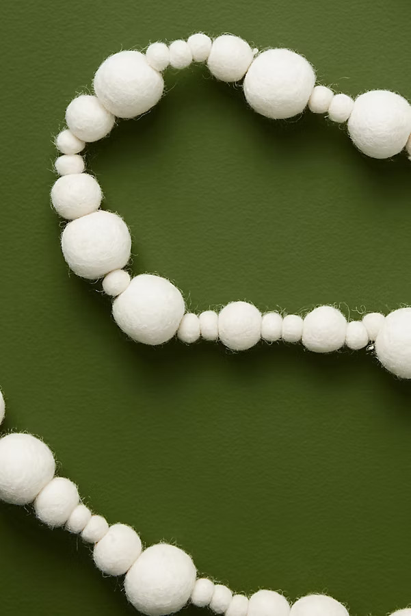 Felted Garland | Anthropologie (US)