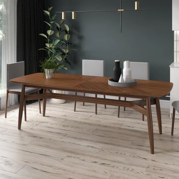 Madeleine 94.5'' Solid Wood Dining Table | Wayfair North America
