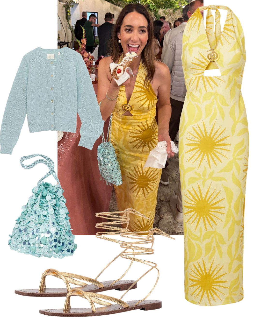 Pre-wedding welcome party in Sicily look

#LTKWedding #LTKootd