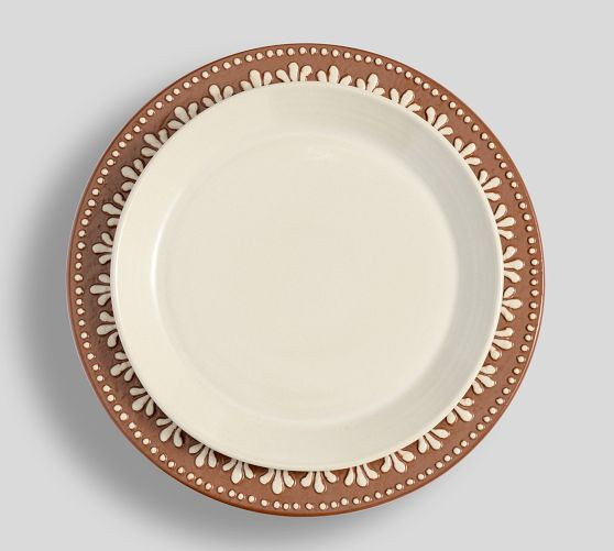 Gingerbread Stoneware Charger Plates | Pottery Barn (US)