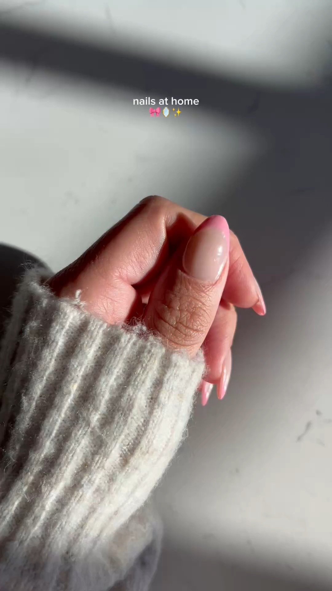 Achieve salon nails at the comfort of your home! 🌸🪞🎀🤍 

#nails #ltknails nails at home #nailsathome 

#LTKStyleTip #LTKFindsUnder50 #LTKBeauty