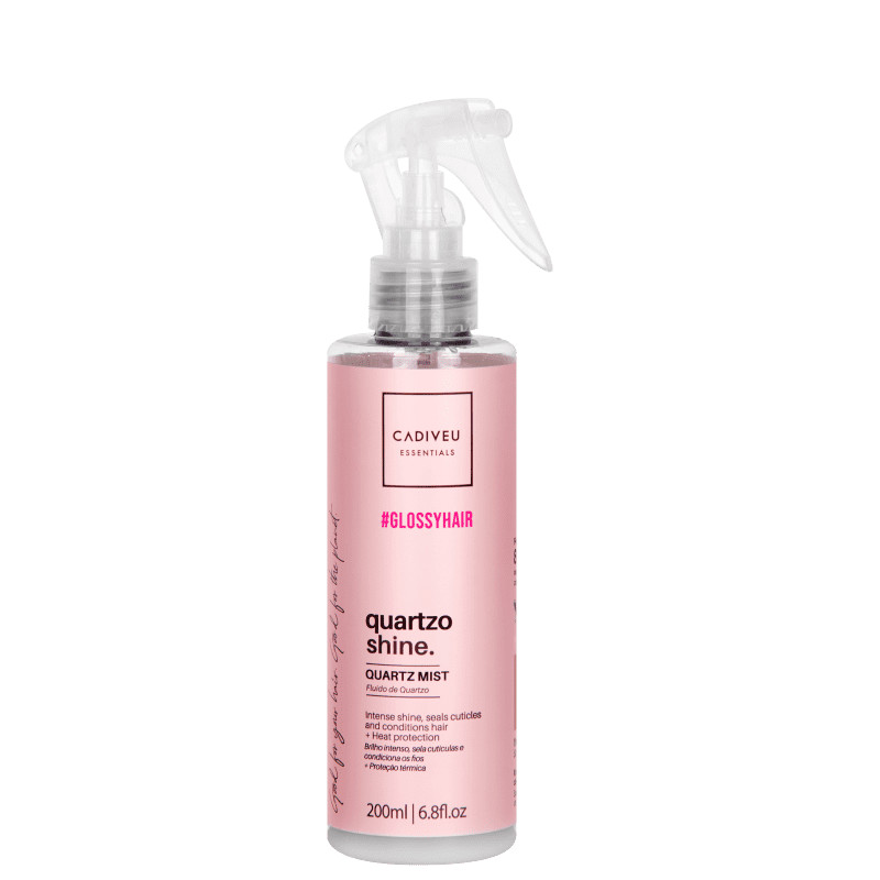 Leave-in Protetor Térmico Cadiveu Essentials Quartzo Shine By Boca Rosa Hair 200ml | Beautybox (BR)