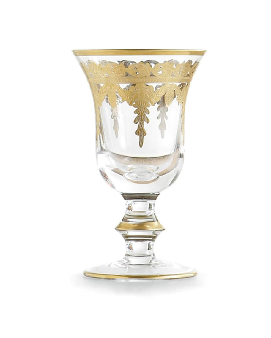 Arte Italica Vetro Gold Water Goblet | Neiman Marcus