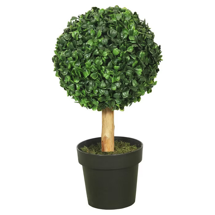 Artificial Boxwood Topiary (10in) Green - Vickerman | Target