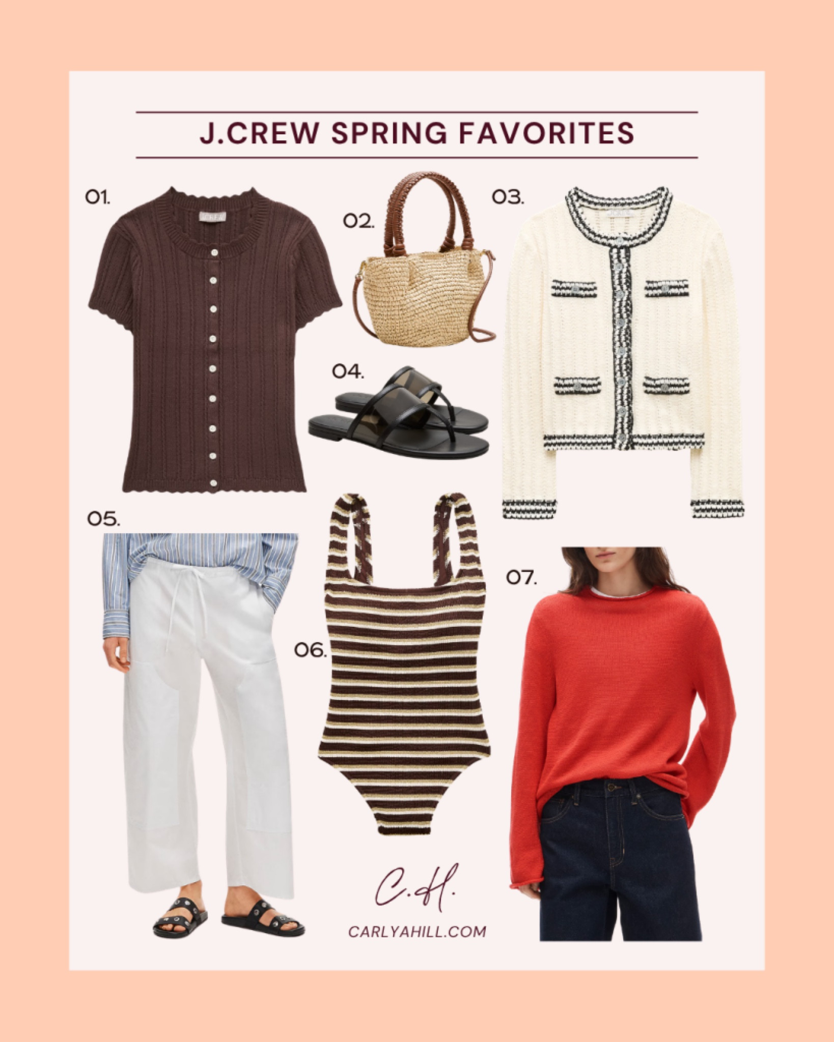 Spring new arrivals at J.Crew 