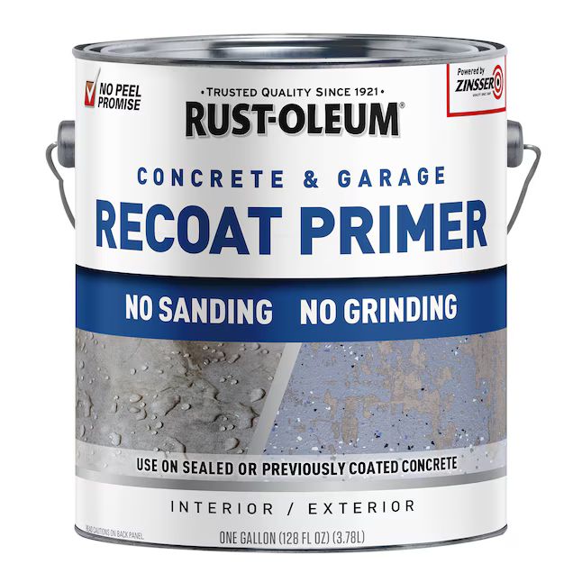 Rust-Oleum Recoat Primer 1-part Gray Flat Concrete and Garage Floor Paint (1-Gallon) | Lowe's