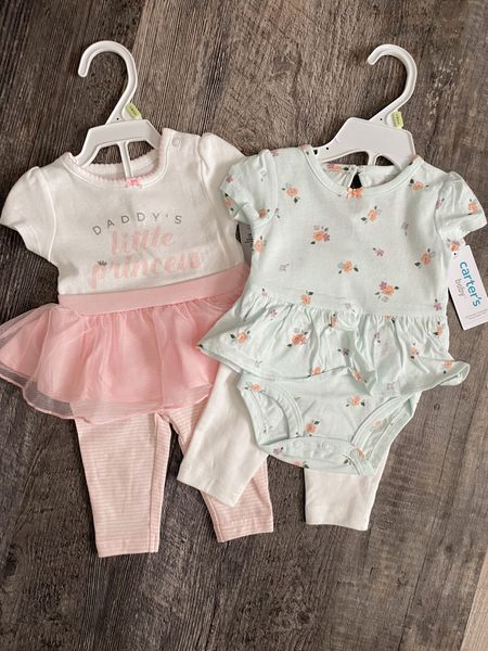 Bought baby girl’s first clothes! 🥹💗 Meijer has Carter’s brand kids clothes for 50% off right now! I couldn’t resist. 💕

#LTKbump #LTKSale #LTKbaby