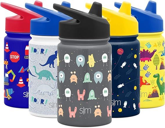 Simple Modern Kids Summit Sippy Cup Thermos 10oz - Stainless Steel Toddler Water Bottle Vacuum In... | Amazon (US)
