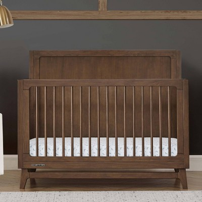 Delta Children Spencer 6-in-1 Convertible Crib - Greenguard Gold Certified - Teak Brown | Target