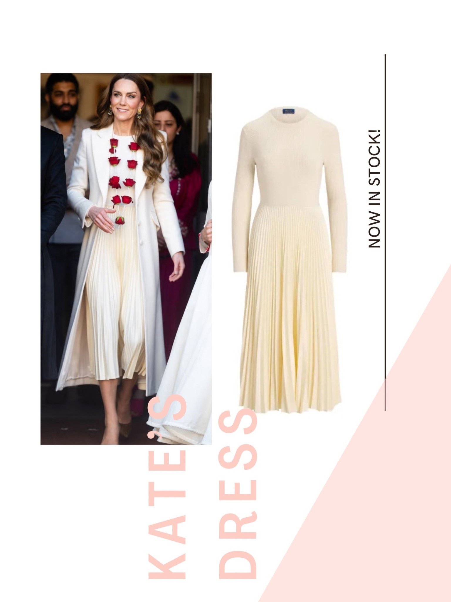 Kate’s Ralph Lauren dress is now available to shop 💕