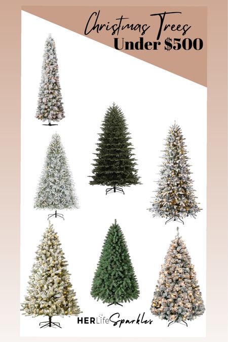 Your tree is the foundation for your holiday decor and you don’t have to break the bank for a nice full one. Flocked trees are the key to needing less decor, the flock is decor yourself. Check out these trees …all under $500! 

Exact products are tress I actually own but the others have great reviews. 

#LTKHoliday #LTKSeasonal