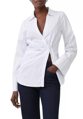 French Connection Isabelle Asymmetric Shirt | Belk