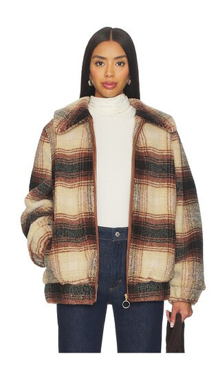 Show Me Your Mumu Hunter Jacket in Brown. - size M | Revolve Clothing (Global)